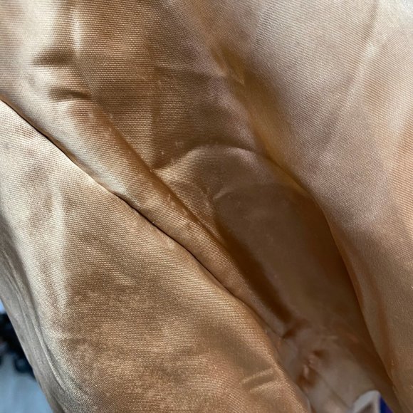 Vintage Tan Two Piece Women's Plus Size Suit D'Jimas Furs Styled by Visconti - Picture 12 of 13